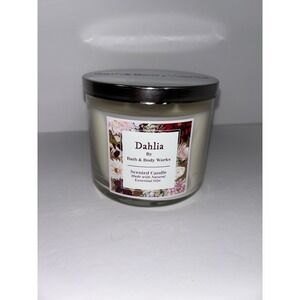 NEW Dahlia 3-Wick Candle 14.5 oz Bath & Body Works